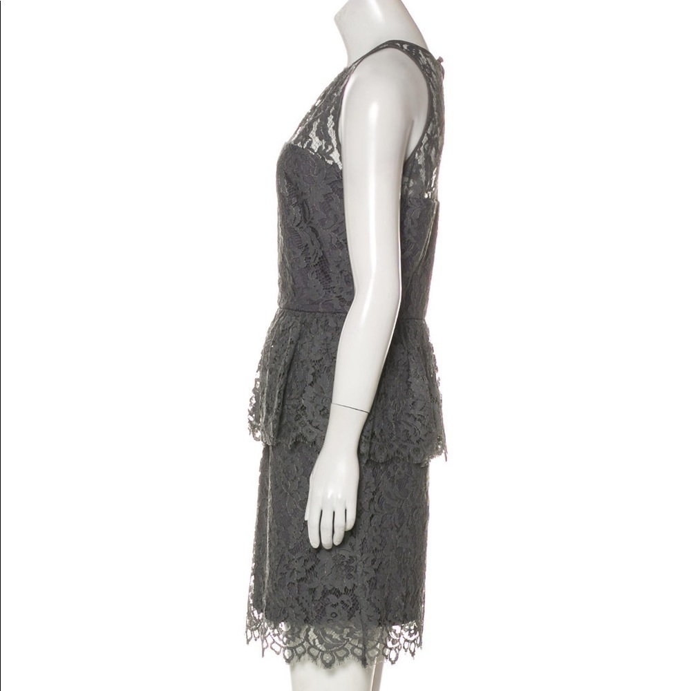 Milly Liza Lace Peplum Dress -- New With Tags - Picture 2 of 5